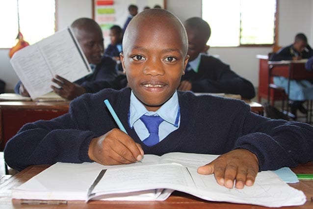 Top performer: Daniel joined St Jude's as an eight-year-old and has put his free education to good use.