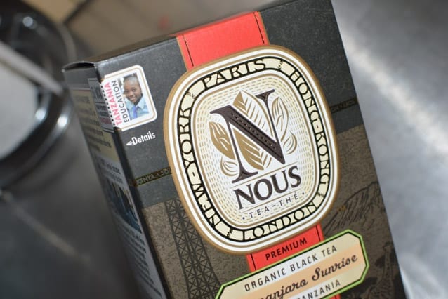 Good for you and good for education: NOUS Tea is donating $1 to St Jude's from each sale of its Kilimanjaro Sunrise blend.