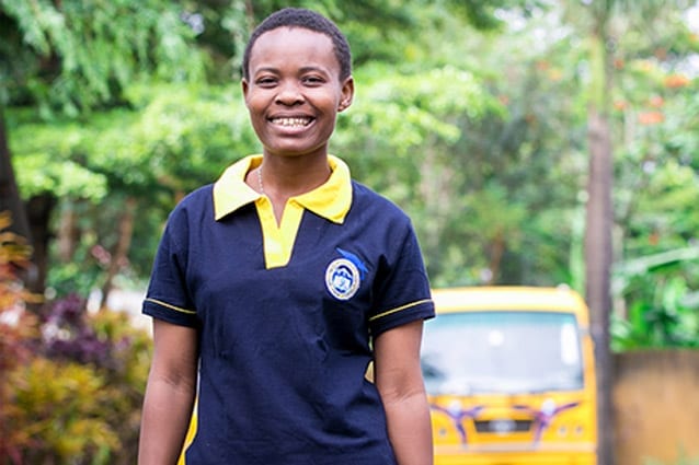 No holding back: Rahel's determination and persistence have taken her and her students a long way.