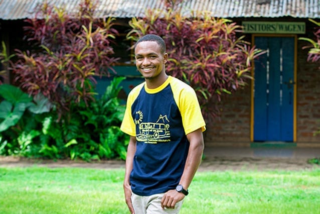 Rewarding: By "giving back" through his Community Service Year, Joseph has found fulfillment he didn't expect.