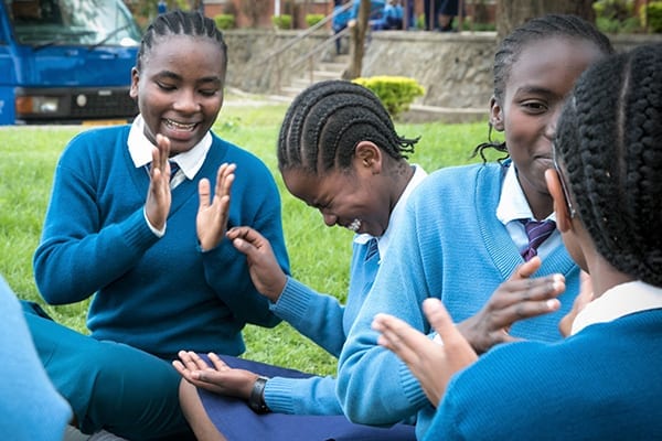 Strong friendships and shared moments of fun: The peer mentoring program helps our girls grow.