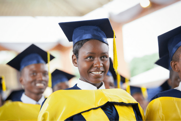 Eyes on the prize: Hosiana looks towards her bright future at university and beyond.