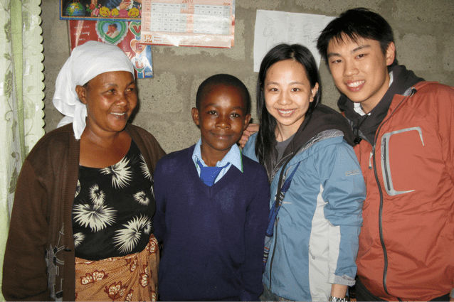 'Ha-rts' of gold: Long-time supporters, Winsome and Patrick Ha,  have sponsored several students at The School of St Jude. 