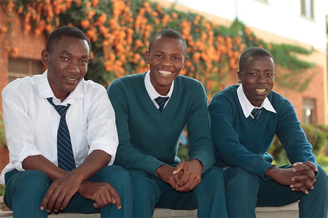 Beyond expectations: Gift credits his success and desire to help others to his education at The School of St Jude.