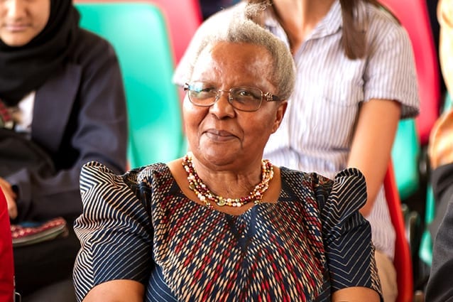 Woman of wisdom: Bibiana Mardai is an accomplished mother, grandmother and medical technologist.