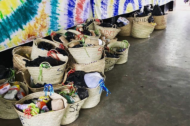 Gifts to the community: St Jude's students love giving to others in need on this special day.