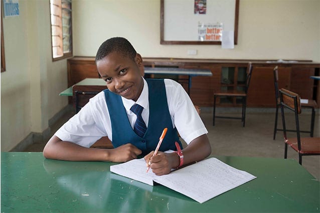 Determined and diligent: Starting at St Jude's in secondary school brings unique challenges and benefits. 