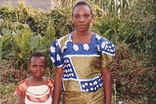 A mother's love: Vicky hopes to make her mother and grandmother proud.