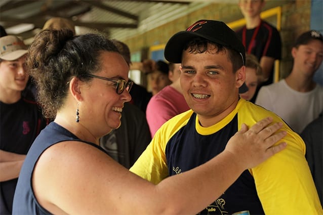 Shining souls: Gemma is inspired and moved by Russell's leadership and compassion.