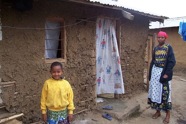 The ripple effect: When Elizabeth started in Standard 1, her mother was renting a mud house. 