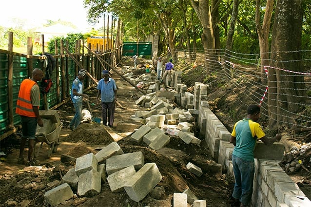 Day by day, our wall is being restored to its original condition, but we still need all hands on deck!