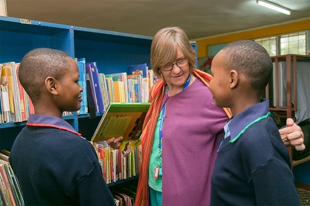The sustainable gift: Academic Manager, Liz Host, believes reading opens the doorway to students' success.