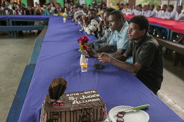 Sweet reunion: Alumni were treated to a delicious evening!