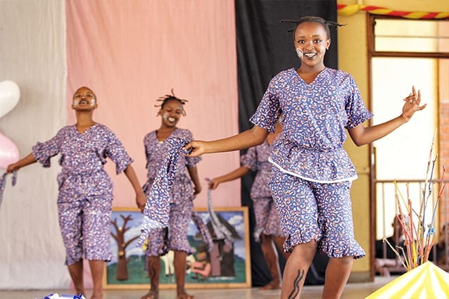 Dancing sensation: Form 1 students dazzled the audience with their talent!