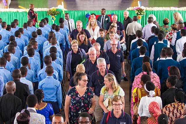 Leading the way: The Rotary Club of Stortford Lodge were special guests at Form 4 Awards Day.  