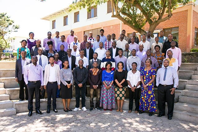 Smith campus academic staff: Mr. Mcharo (front right) pictured with our amazing teachers who help our students to continually achieve excellence.