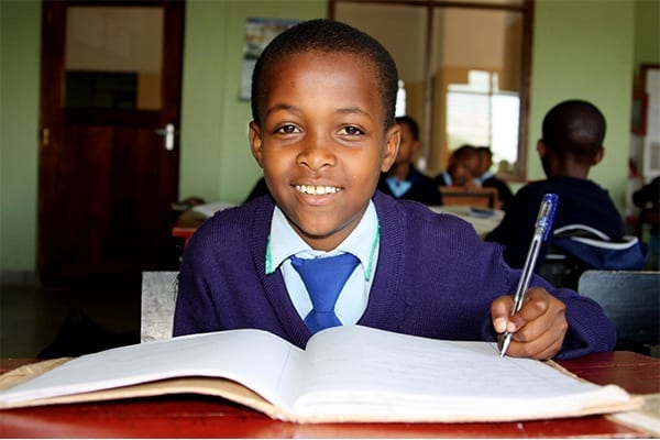 A Dream: Evance began school at St Jude’s in 2009 after being selected from a pool of 1,500 students.