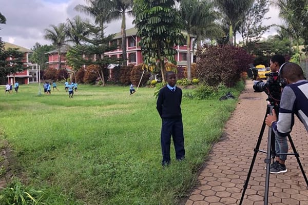 Rookie Reporters: Form 5 students Salma & Abdul show viewers around Arusha.