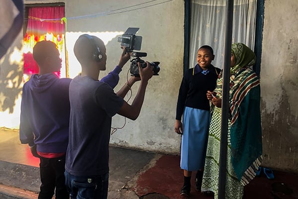 Rookie Reporters: Form 5 students Salma & Abdul show viewers around Arusha.