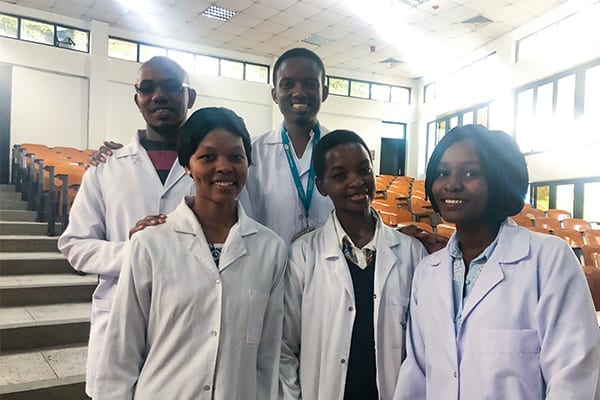 Trailblazing Students: The group of Alumni, studying at Muhimbili University are leading the way and inspiring the St Jude's community.