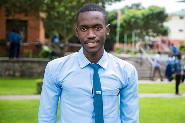 Focusing on the Future: Daudi is well on his way to becoming an electrical engineer, thanks to St Jude's. 