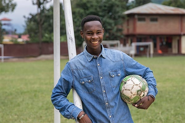 A Family First: Erick is leading the way for his family, especially his younger siblings, as the first to attend University.