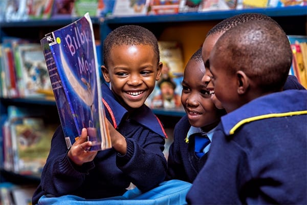 Learning to Read: St Jude’s students are given every opportunity to expand their imaginations and skills.