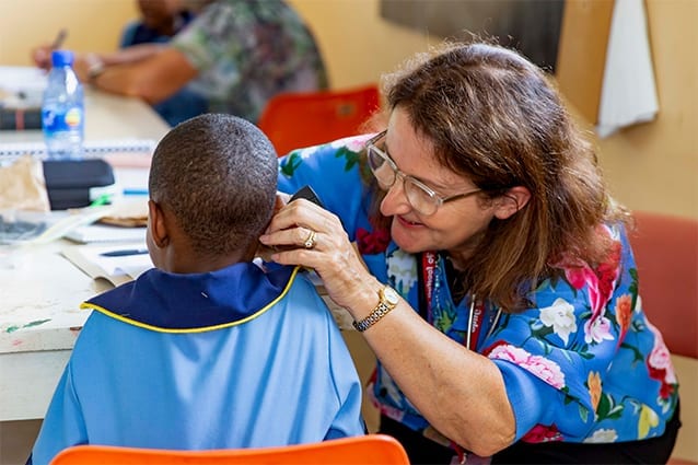 Loud and Clear: Yes, you can hear properly! Students get their hearing checked so they don’t miss anything in class.