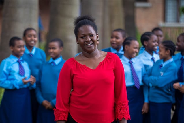 In the Midst of Men: Madame Irene feels the value of being treated as an equal by her fellow teachers at St Jude’s.