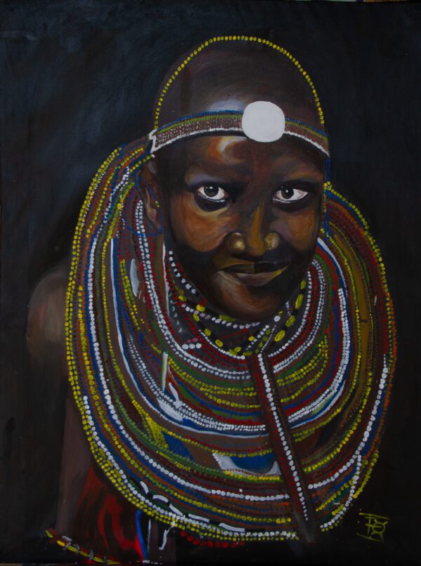 Massai Woman by Denis